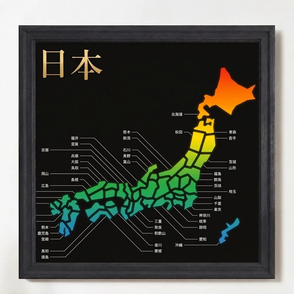 Fully revealed rainbow map